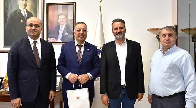 Gürcistan İstanbul Başkonsolosu Aleksandre Jishkariani’den ÇTSO’ya Ziyaret içerik görseli