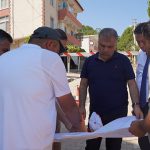 Çan Belediye Başkanı Harun Arslan Sahadaki Çalışmaları Yerinde İnceledi