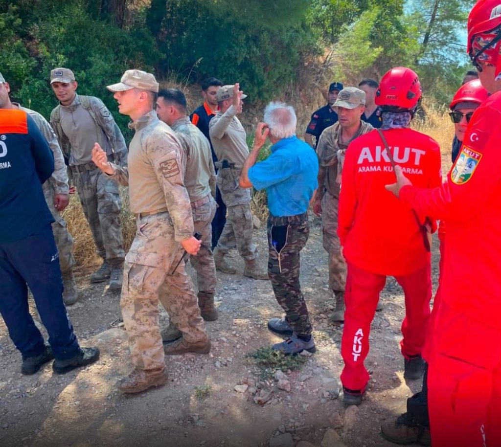 Ayvacık’ta Kayıp Hasan Cihan Zeytinlikte Sağ Bulundu