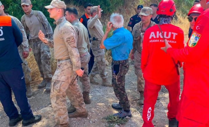 Ayvacık’ta Kayıp Hasan Cihan Zeytinlikte Sağ Bulundu