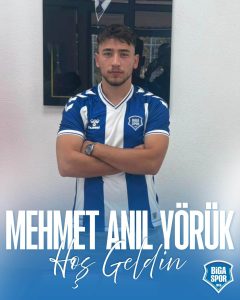 Bigaspor’dan Genç Golcü Transferi: Mehmet Anıl Yörük Mavi-Beyazlı Formayı Giyecek