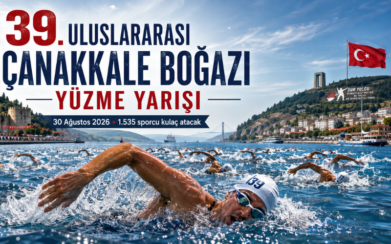 39. Uluslararası Çanakkale Boğazı Yüzme Yarışı 30 Ağustos’ta: 1.535 Sporcu Kulaç Atacak
