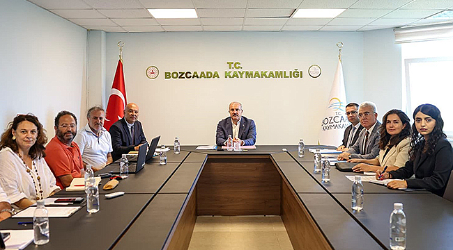 Bozcaada’nın İmar, Çevre ve Turizm Geleceği Masaya Yatırıldı