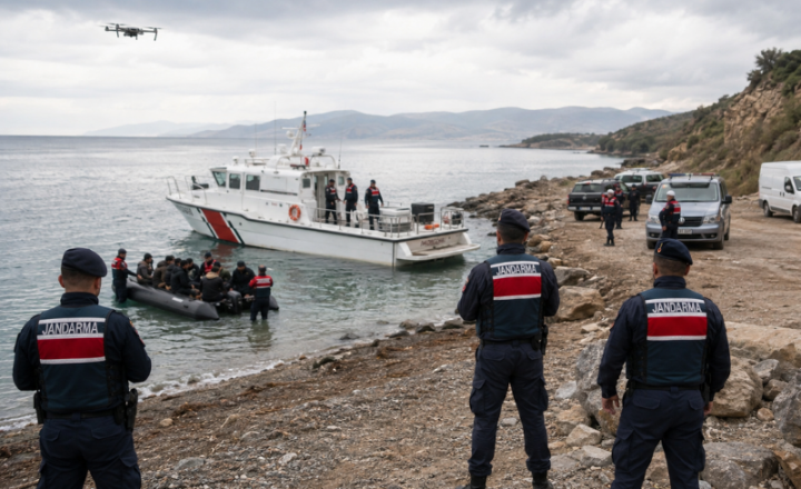 Çanakkale Dahil 23 İlde Göçmen Kaçakçılığı Operasyonu: 31 Şüpheli Tutuklandı görseli