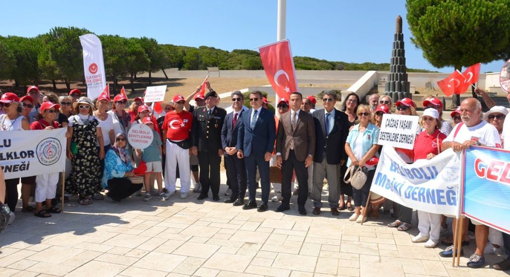 Kireçtepe’de Gelibolu Seyyar Jandarma Taburu Şehitleri Anıldı