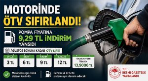 Çanakkale Haber: Motorinde ÖTV Sıfırlandı, Pompa Fiyatında 9,29 TL’lik İndirim Etkisi