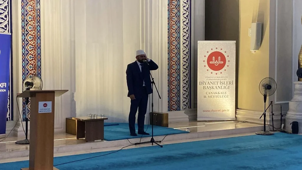 Ezanı Güzel Okuma Yarışması Türkiye Finali Çanakkale’de Yapıldı: Birinci Turan Tosun Oldu