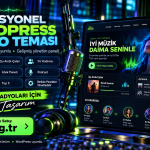 Profesyonel WordPress Radyo Teması içerik görseli